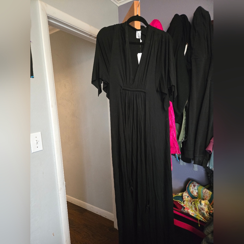 Rachel Pally Elegant Black Maxi Dress